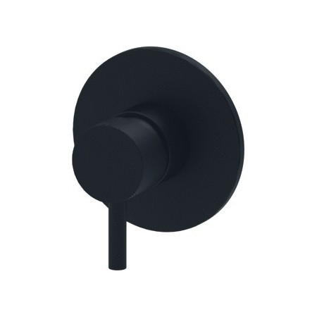 PAFFONI MITIGEUR ENCASTRÉ DE DOUCHE S/DEVIATEUR NOIR MAT