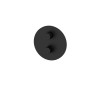 PAFFONI MITIGEUR ENCASTRÉ DE DOUCHE THERMOSTATIQUE S/DEVIATEUR NOIR MATT