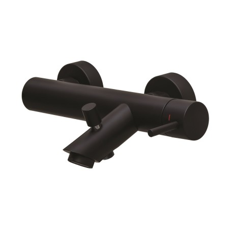 PAFFONI MITIGEUR DE BAIGNOIRE EXTERNE S/ENSEMBLE DOUCHE NOIR MAT