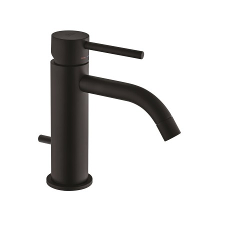 PAFFONI MITIGEUR DE LAVABO AVEC ÉVACUATION AUTOMATIQUE NOIR MAT