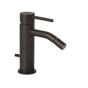 PAFFONI MITIGEUR DE BIDET AVEC ÉVACUATION AUTOMATIQUE NOIR MAT