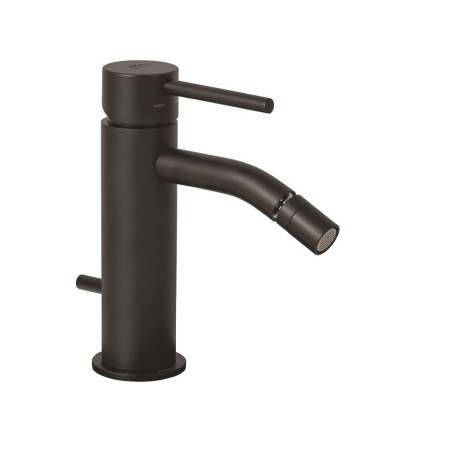 PAFFONI MITIGEUR DE BIDET AVEC ÉVACUATION AUTOMATIQUE NOIR MAT