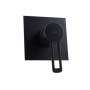 PAFFONI RINGO MITIGEUR ENCASTRÉ DOUCHE S/DEVIATEUR NOIR MAT