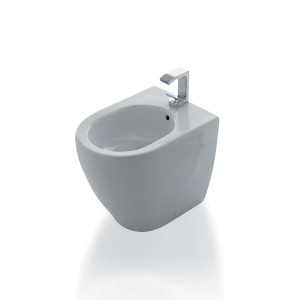 SANITAIRES CIELO SMILE BIDET MINI AU SOL FIL À MUR