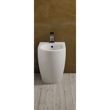 SANITAIRES CIELO SMILE BIDET AU SOL FIL À MUR