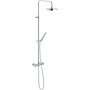NOBILI COLONNE DE DOUCHE THERMOSTATIQUE TÉLESCOPIQUE AVEC PULVÉRISATEUR ø 200 MM