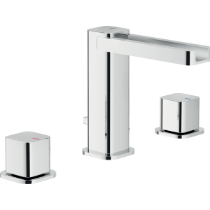 NOBILI ROBINET DE LAVABO EN LOOP À 3 TROUS AVEC ÉVACUATION BEC EN CASCADE