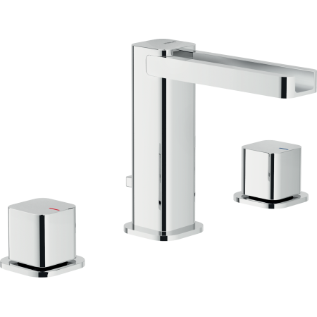 NOBILI ROBINET DE LAVABO EN LOOP À 3 TROUS AVEC ÉVACUATION BEC EN CASCADE