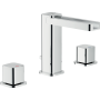 NOBILI ROBINET DE LAVABO EN LOOP À 3 TROUS AVEC ÉVACUATION BEC EN CASCADE
