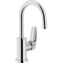 NOBILI NOBI ROBINET DE LAVABO INCURVÉ AVEC DÉCHARGE CLIC CLAC À ÉCONOMIE D'ÉNERGIE