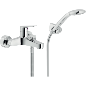 NOBILI BLUES MITIGEUR DE BAIGNOIRE AVEC ENSEMBLE DE DOUCHE