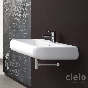 SANITAIRES CIELO SHUI LAVABO 80 À POSER/SUSPENDU