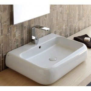 SANITAIRES CIELO SHUI LAVABO 66 À POSER/SUSPENDU