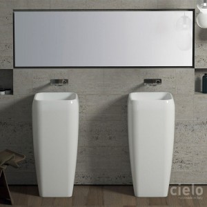 SANITAIRES CIELO LAVABO FREESTANDING MURAL