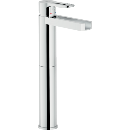 NOBILI ROBINET DE LAVABO HAUT À BEC EN CASCADE AVEC ÉVACUATION CLIC CLAC