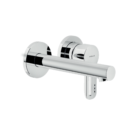 NOBILI NOUVEAU ROBINET DE LAVABO MURAL L. 20 CM S/PLAQUE