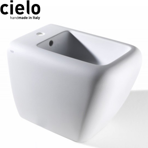 SANITAIRES CIELO BIDET AU SOL FILO PARETE