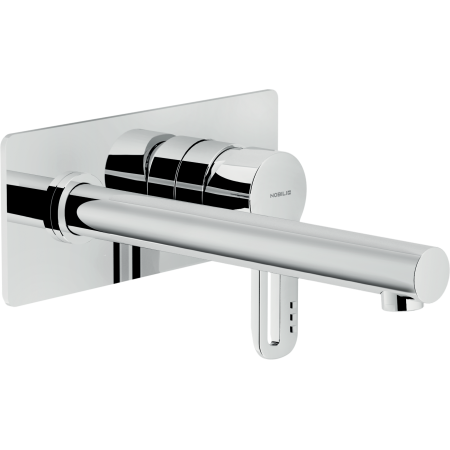 NOBILI NOUVEAU ROBINET DE LAVABO MURAL L. 20 CM AVEC PLATEAU