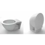 SANITAIRES CIELO BIDET ROND SUSPENDU EASY