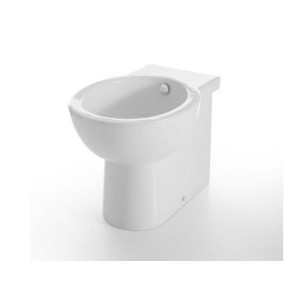 SANITAIRES CIELO BIDET ROND À POSER MUR INVISIBLE EASY