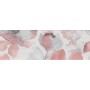 PAUL CERAMICHE STUDIO INSERTO PETALI GRIS 25X75