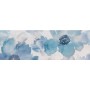 PAUL CERAMICHE STUDIO INSERTO PETALI BLEU 25X75