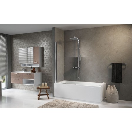 NOVELLINI AURORA 1 SOUS-BAIN PORTE À CHARNIÈRE À 180°