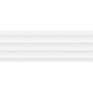 PAUL CERAMICHE PROJET VAGUES BLANC MAT 25X75