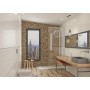 PAUL CERAMICHE PROJET VAGUES BLANC MAT 25X75