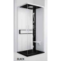 NOVELLINI GLAX 2 2.0 A 100X80 CABINE MULTIFONCTION OUVERTURE 2 PANIERS COULISSANTS
