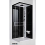 NOVELLINI GLAX 2 2.0 A 100X80 CABINE MULTIFONCTION OUVERTURE 2 PANIERS COULISSANTS