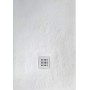 FISSORE.com DOUCHE PLATE EN ARDOISE BLANCHE PURE