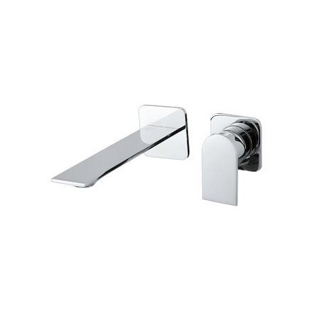 TREEMME RAN Mélangeur Monocommande Lavabo Encastré 186 Chrome