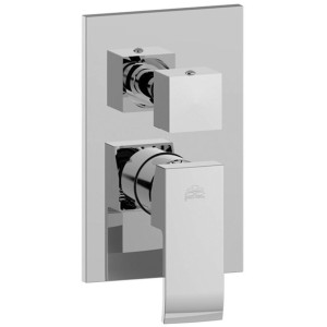 PAFFONI ROBINET DE DOUCHE ENCASTRÉ AVEC DÉVIATEUR (3 SORTIES)