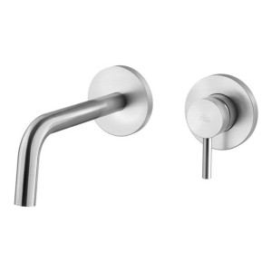 PAFFONI ROBINET DE LAVABO ENCASTRÉ L 24,5 S/PLAQUE CHROME SATINÉ