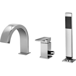 PAFFONI ROBINET DE BAIN AVEC DÉVIATEUR ET BEC D'ÉCOULEMENT