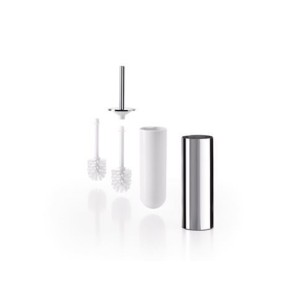 Porte-balai WC blanc mat