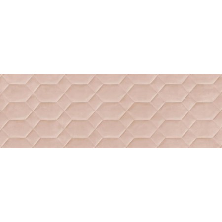 RAGNO CERAMICHE RÉSINE ROSE STRUCTURE BEE 3D 40X120 RECTIFIÉ