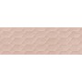 RAGNO CERAMICHE RÉSINE ROSE STRUCTURE BEE 3D 40X120 RECTIFIÉ