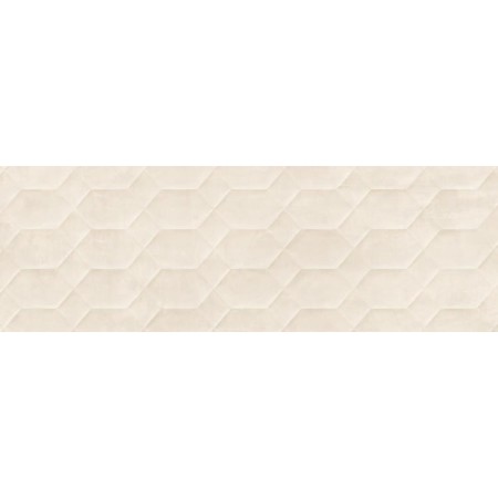 RAGNO CERAMICHE RÉSINE IVOIRE STRUCTURE BEE 3D 40X120 RECTIFIÉ