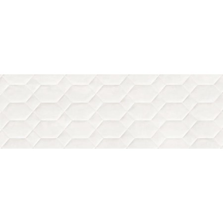 RAGNO CERAMICHE RÉSINE BLANCHE STRUCTURE BEE 3D 40X120 RECTIFIÉ