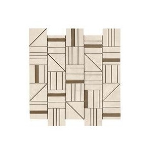 RAGNO CERAMICHE RÉSINE IVOIRE MOSAÏQUE FORMES 40X43