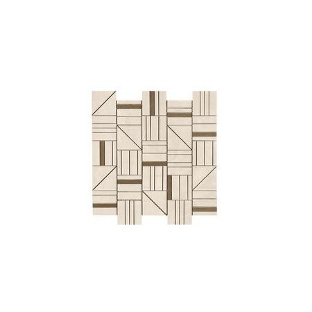 RAGNO CERAMICHE RÉSINE IVOIRE MOSAÏQUE FORMES 40X43