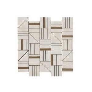 RAGNO CERAMICHE RÉSINE GRIS MOSAÏQUE FORMES 40X43