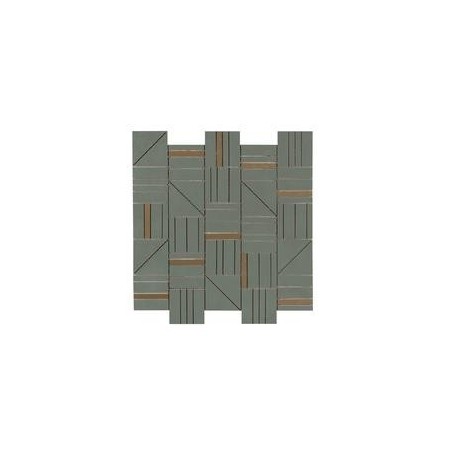 RAGNO CERAMICHE RÉSINE ARDOISE MOSAÏQUE FORMES 40X43