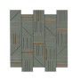 RAGNO CERAMICHE RÉSINE ARDOISE MOSAÏQUE FORMES 40X43