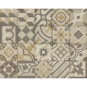 RAGNO CERAMICHE OTTOCENTO DÉCOR MIX AMBRE 20X20