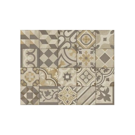 RAGNO CERAMICHE OTTOCENTO DÉCOR MIX AMBRE 20X20