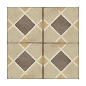 RAGNO CERAMICHE HUIT CENT DÉCOR TAPIS 1 AMBRE 20X20