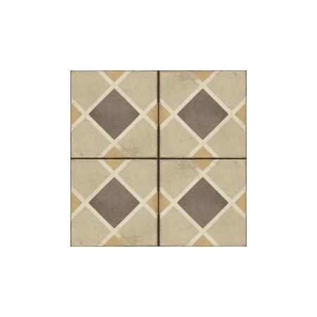 RAGNO CERAMICHE HUIT CENT DÉCOR TAPIS 1 AMBRE 20X20